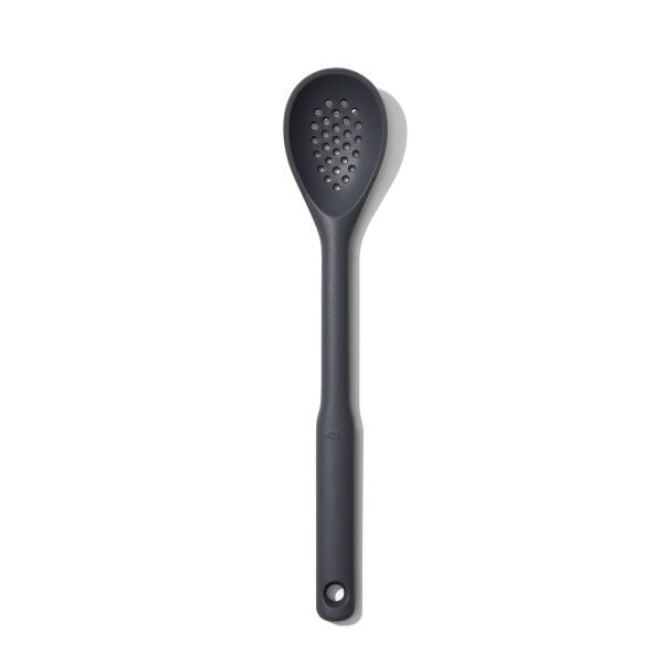 OXO Good Grips Silicone Slotted Spoon - Peppercorn A4