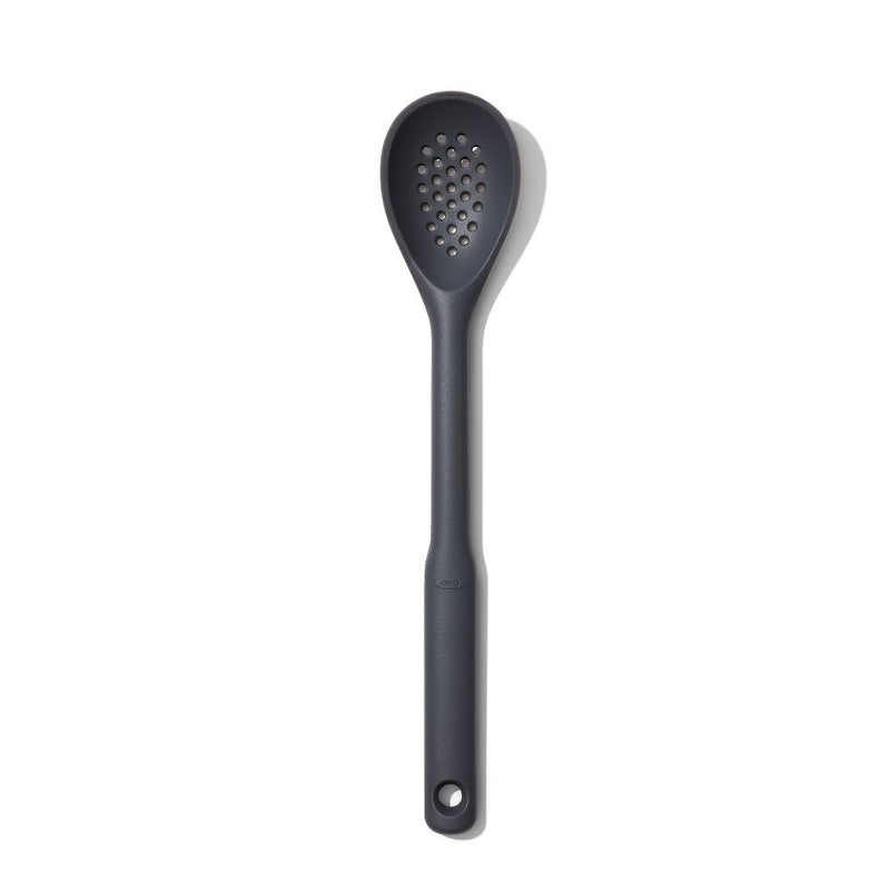 OXO Good Grips Silicone Slotted Spoon - Peppercorn A4