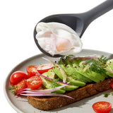 OXO Good Grips Silicone Slotted Spoon - Peppercorn A4