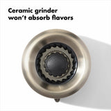 Contoured Mess-Free Salt Grinder O9