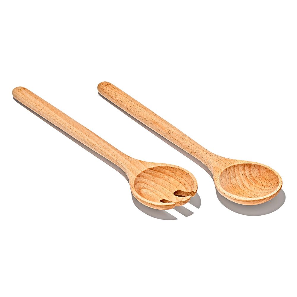 Beechwood Salad Servers – 2-Piece Set V7