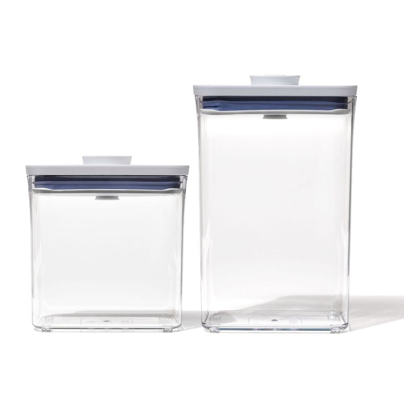 POP Container - Rectangle Medium (2.7 Qt.) & POP Container - Rectangle Short (1.7 Qt.) Bundle A2