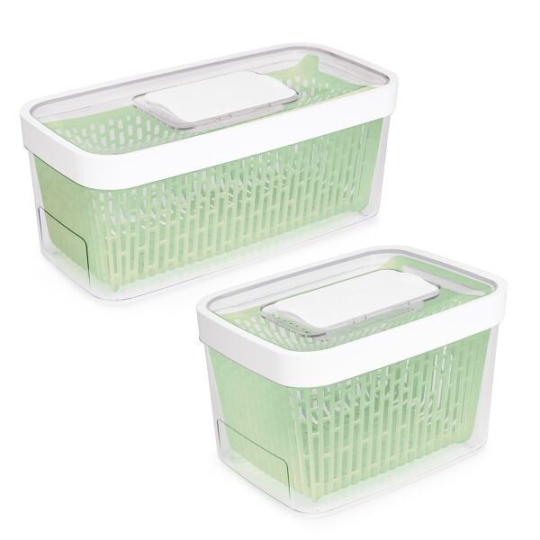 GreenSaver Produce Keeper (4.3 Qt) & GreenSaver Produce Keeper (5.0 Qt) Bundle B8