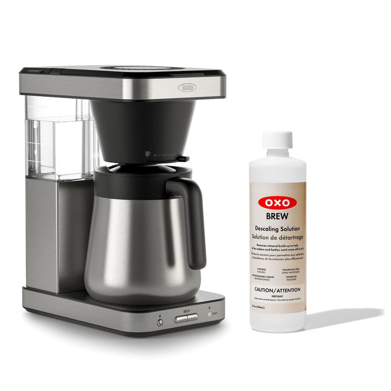 8-Cup Coffee Maker & Descaling Solution Bundle R4