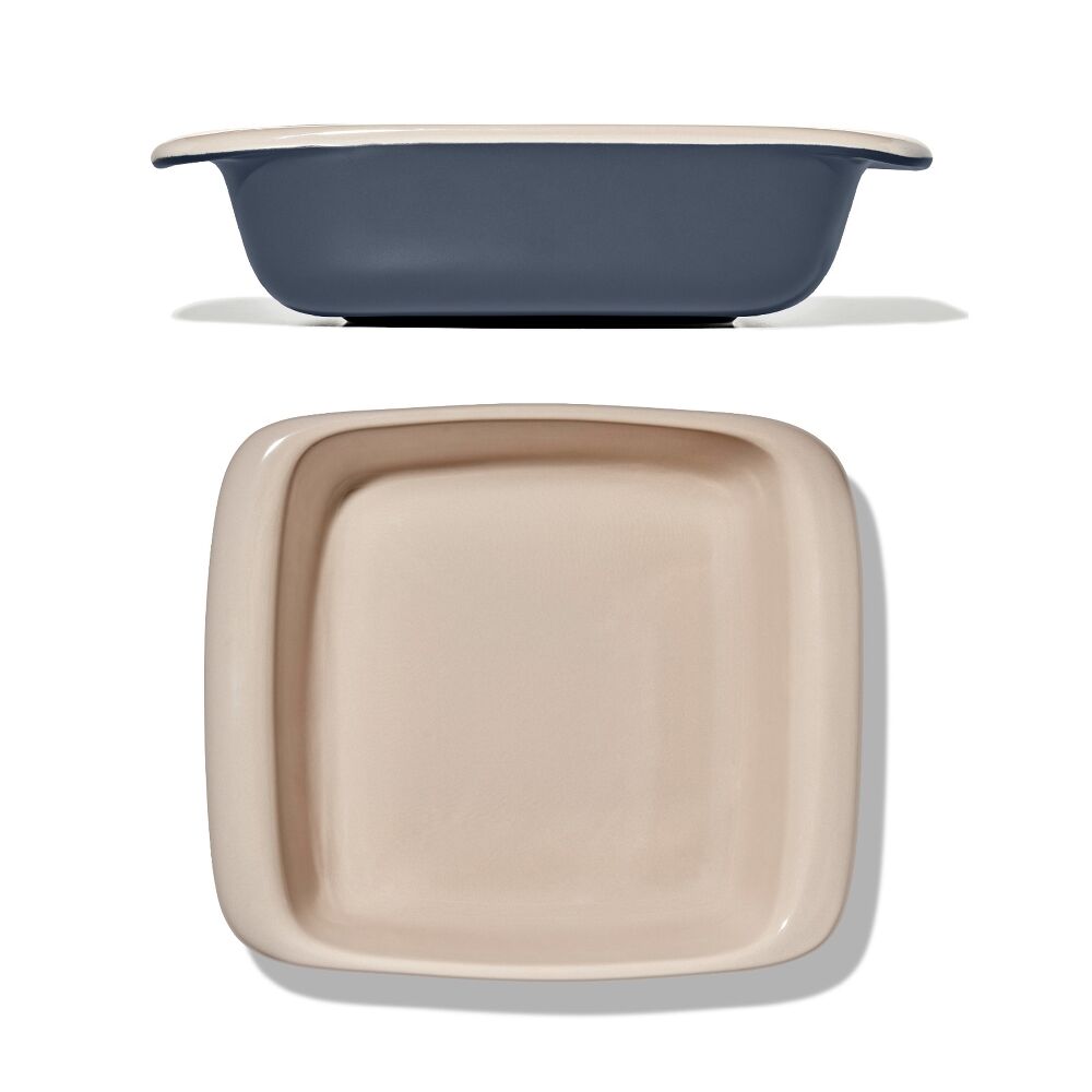 2 Qt Square Stoneware Baking Dish K4