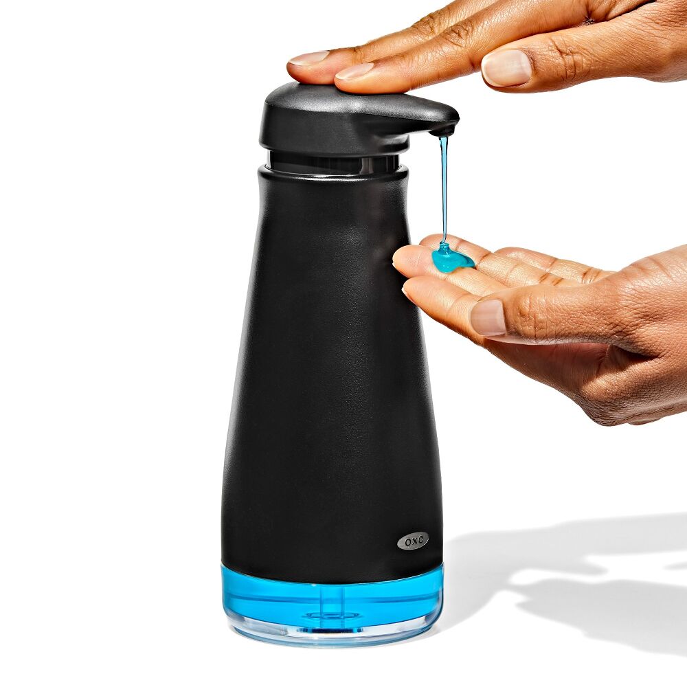 Stainless Steel Soap Dispenser - Black E8