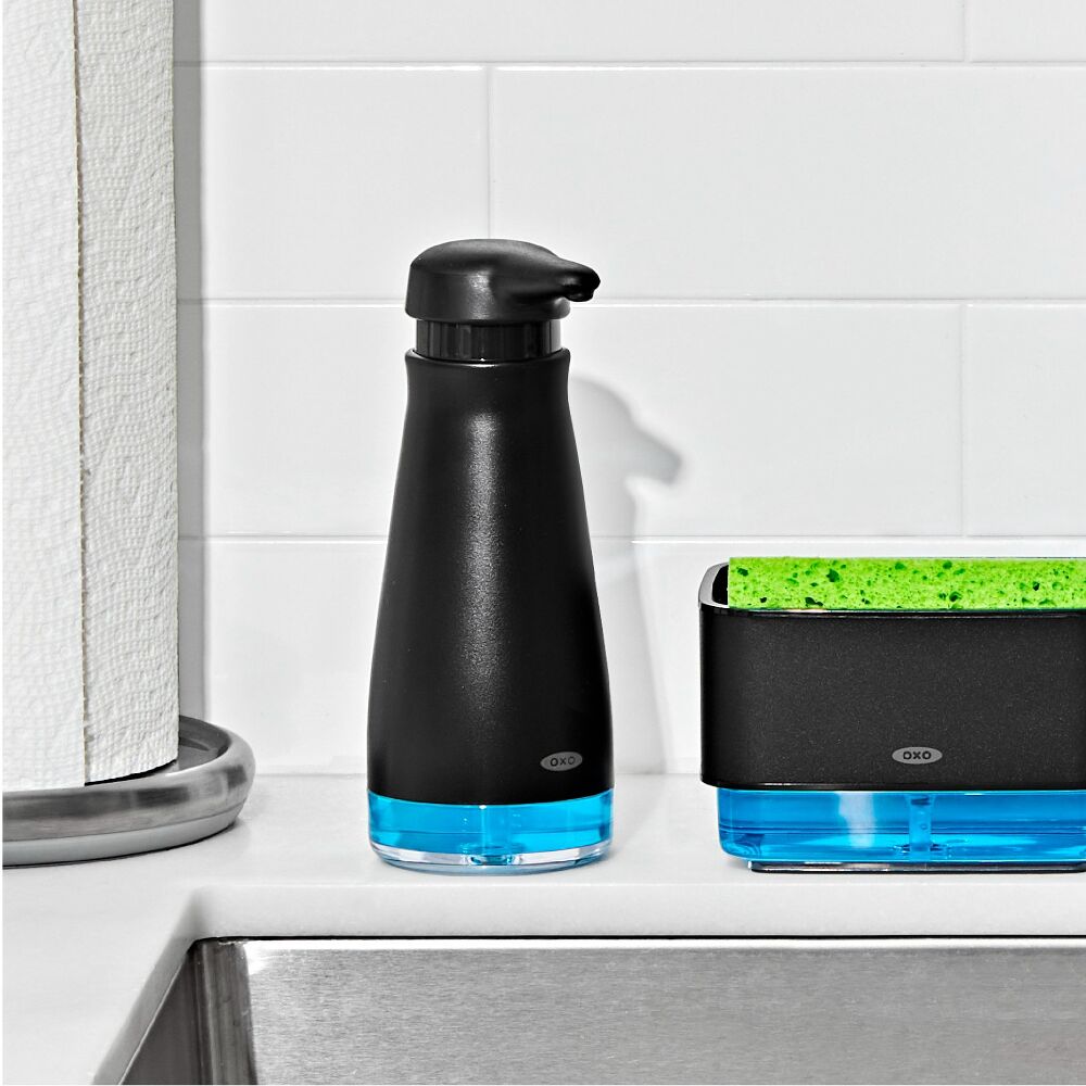 Stainless Steel Soap Dispenser - Black E8