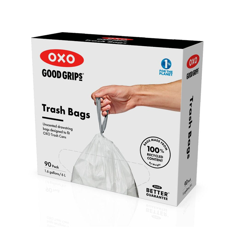 Trash Bags - 1.6 gallons/6L - 90-Pack H8