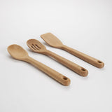 3 Piece Wooden Utensil Set O6