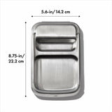 Stainless Steel Spoon Rest with Lid Holder H5