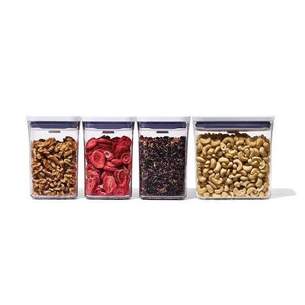 POP Container - Rectangle Short (1.7 Qt.) & 3-Piece POP Container Value Set Bundle I4