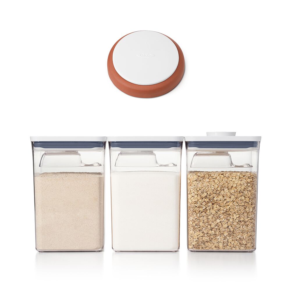 POP Brown Sugar Keeper & 6-Piece POP Container Set Bundle V2