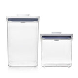 POP Container - Big Square Medium (4.4 Qt.) & POP Container - Rectangle Short (1.7 Qt.) Bundle T1