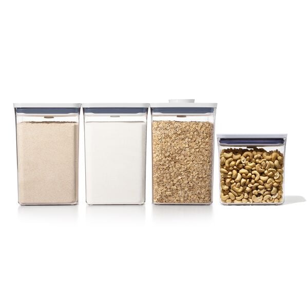 POP Container - Rectangle Short (1.7 Qt.) & 6-Piece POP Container Set Bundle J8