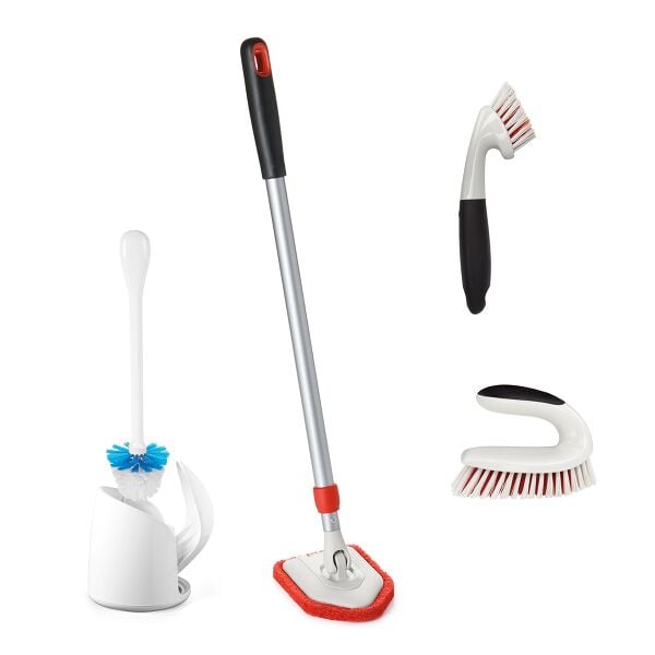 4-Piece Bathroom Cleaning Basics Bundle N8