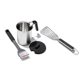 Grilling Basting Pot and Brush Set & Grilling Precision Turner Bundle Y9