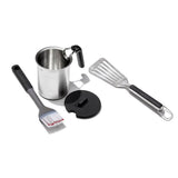 Grilling Basting Pot and Brush Set & Grilling Precision Turner Bundle Y9