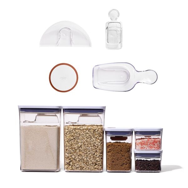 8-Piece POP Container Baking Set & POP 4-Piece Baking Set Bundle W2