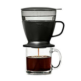 Pour Over Coffee Maker with Water Tank - Matte Black A8