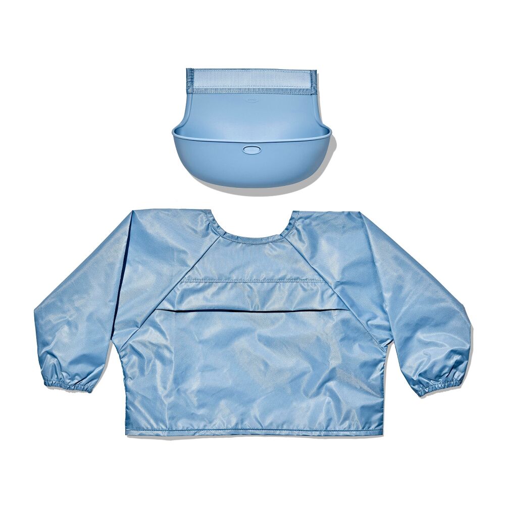 Sleeved Roll-Up Bib - Dusk D9