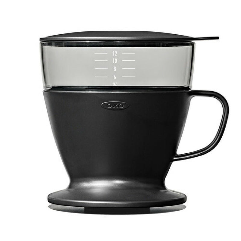 Pour Over Coffee Maker with Water Tank - Matte Black A8