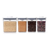 POP Container - Big Square Short (2.8 Qt.) & 3-Piece POP Container Value Set Bundle E4