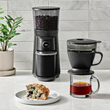 Pour Over Coffee Maker with Water Tank - Matte Black A8