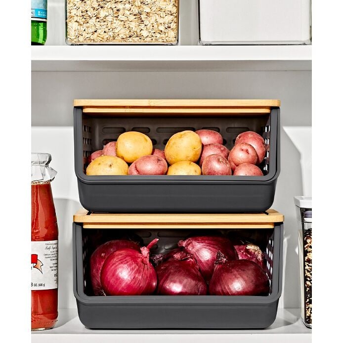 Produce Saver - Root Vegetable Bin with Lid Q8
