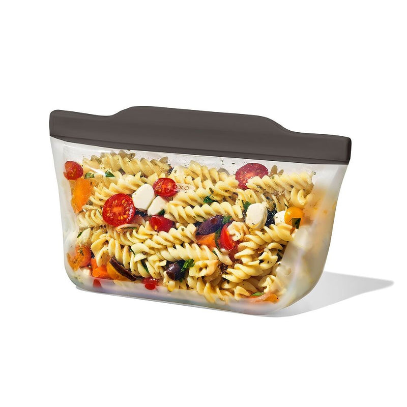 Outdoor Silicone Reusable Stand Up Bag Quart (32 oz) I4
