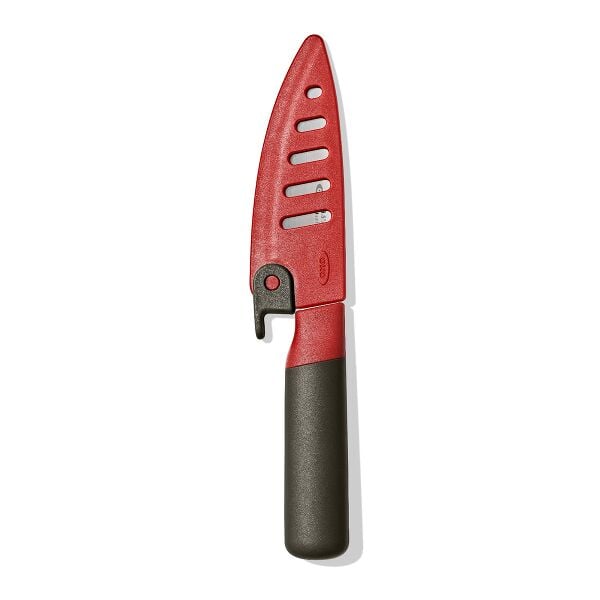 Paring Knife with Locking Sheath X4