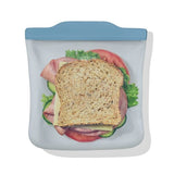 Silicone Reusable Bag  Sandwich (28 oz) - Ocean Blue N1