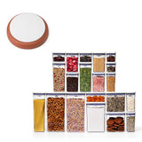 POP Brown Sugar Keeper & 20-Piece POP Container Set Bundle P0