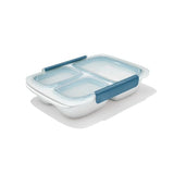 Prep & Go 4.1-Cup Divided Container - Ocean Blue C6