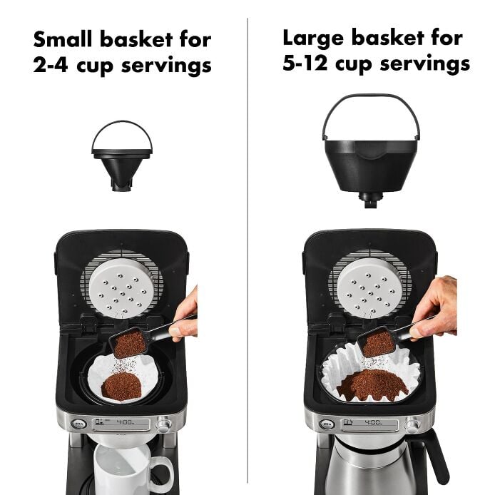 12-Cup Coffee Maker with Podless Single-Serve Function B3