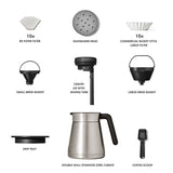 12-Cup Coffee Maker with Podless Single-Serve Function B3