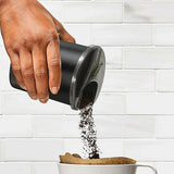 Replacement Coffee Grounds Container for Conical Burr Coffee Grinder - Matte Black O9
