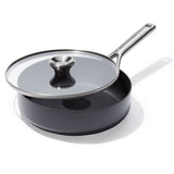 Ceramic Professional Non-Stick 3-Quart Sauté Pan with Lid M7