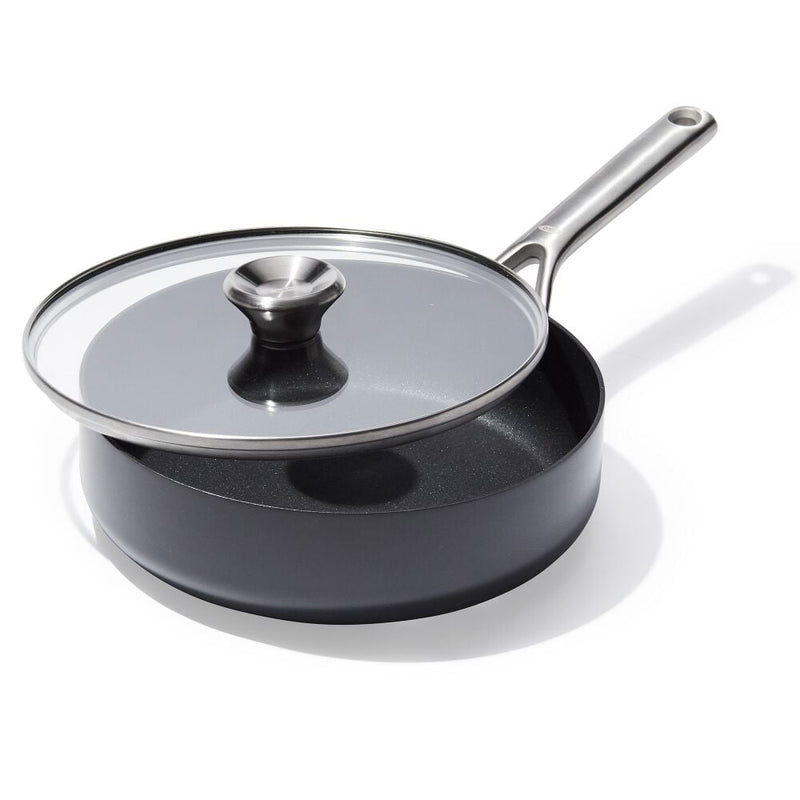 Ceramic Professional Non-Stick 3-Quart Sauté Pan with Lid M7