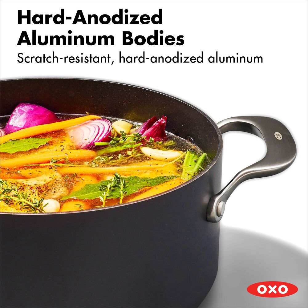 Ceramic Professional Non-Stick 5QT Stock Pot with Lid W5