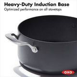 Ceramic Professional Non-Stick 5QT Stock Pot with Lid W5