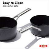 Ceramic Professional Non-Stick 4-Piece Saucepan Set (1.7 Qt & 2.3 Qt) I6