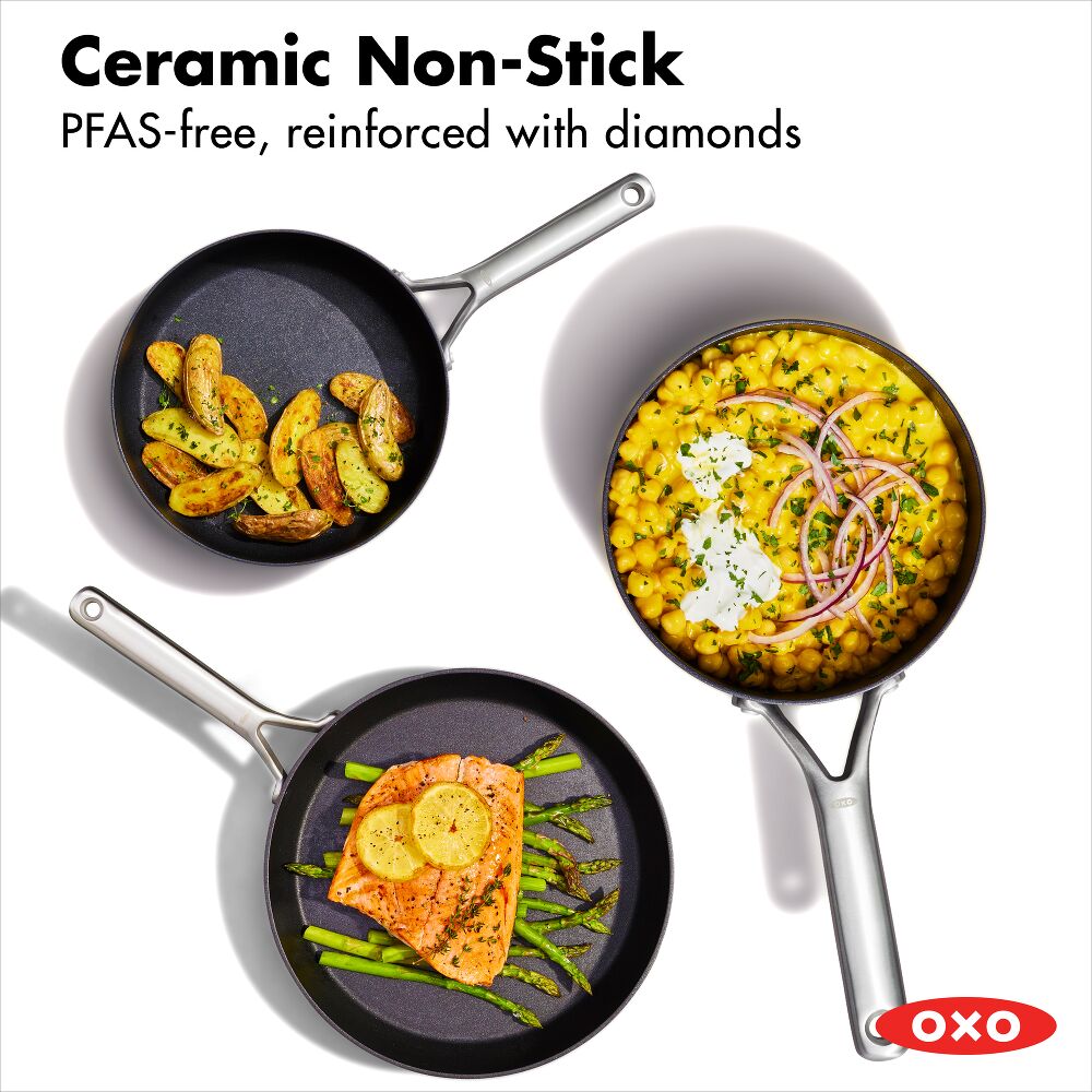 OXO Ceramic Professional Non-Stick 5-Piece Cookware Set V7