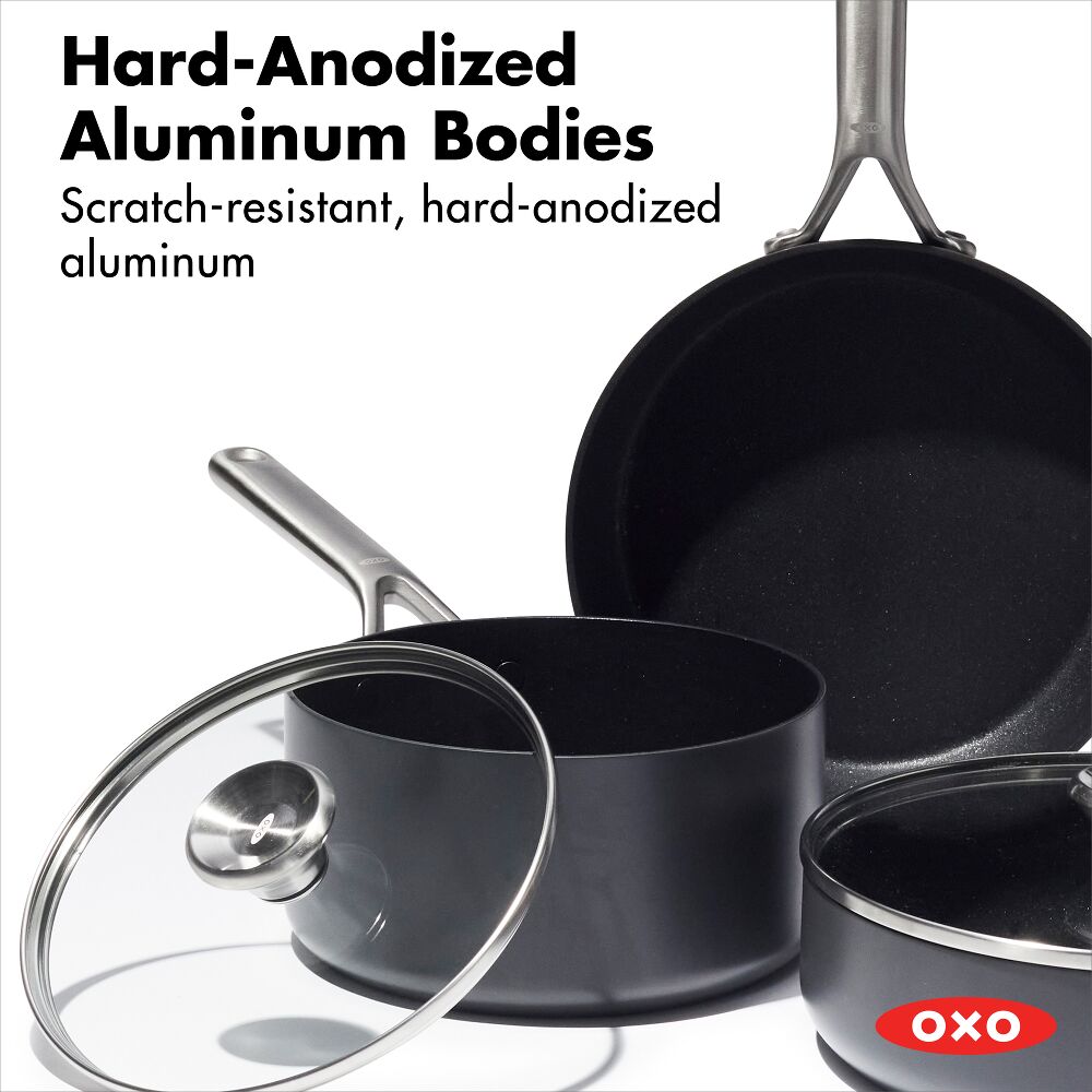 OXO Ceramic Professional Non-Stick 5-Piece Cookware Set V7