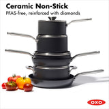 Ceramic Professional Non-Stick 10-Piece Cookware Set F8