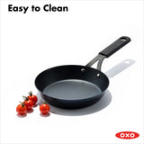 Carbon Steel Obsidian Series 8-Inch Frypan with Silicone Sleeve J8