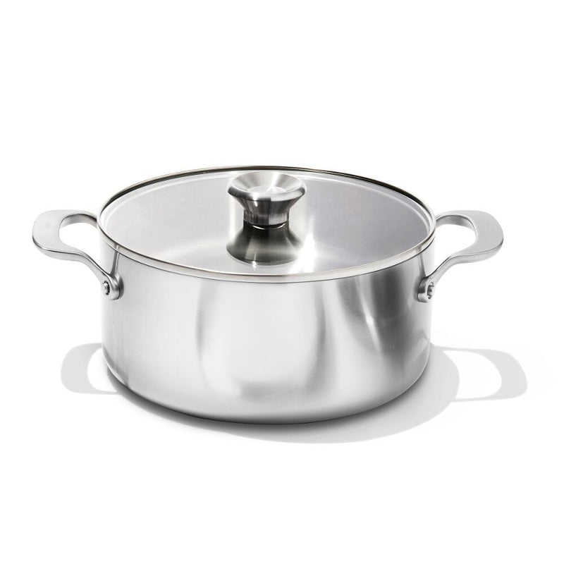 Stainless Steel Mira Series 5.2qt Casserole And Lid J3