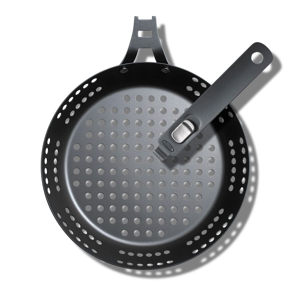 Outdoor 10" Perforated Carbon Steel Pan Y3