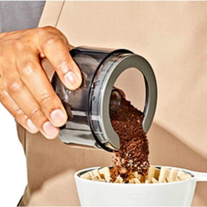 Replacement Grounds Cup for Compact Conical Burr Coffee Grinder O2