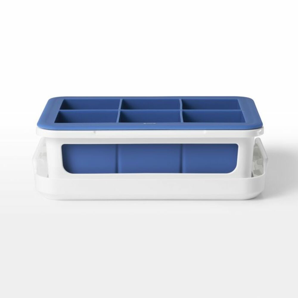 Covered Silicone Ice Cube Tray-Large Cube U2