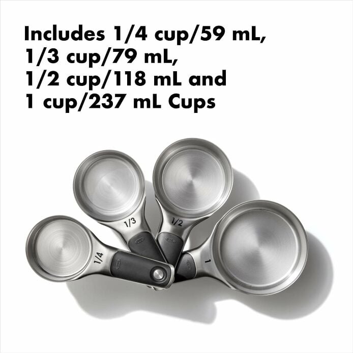 Stainless Steel Measuring Cups and Spoons Set H8